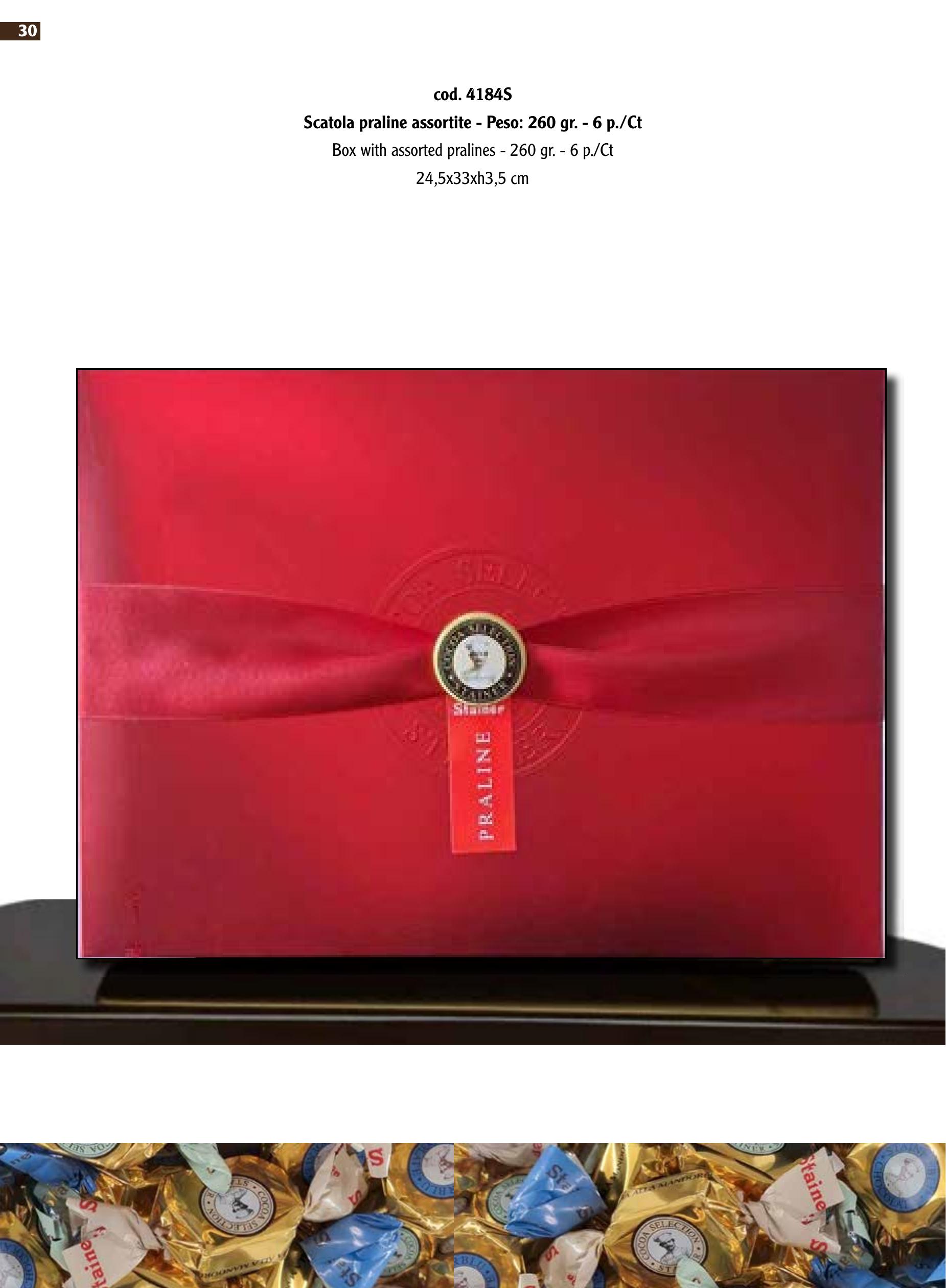 Confezioni Regalo Stainer — Scatola praline assortite 260g