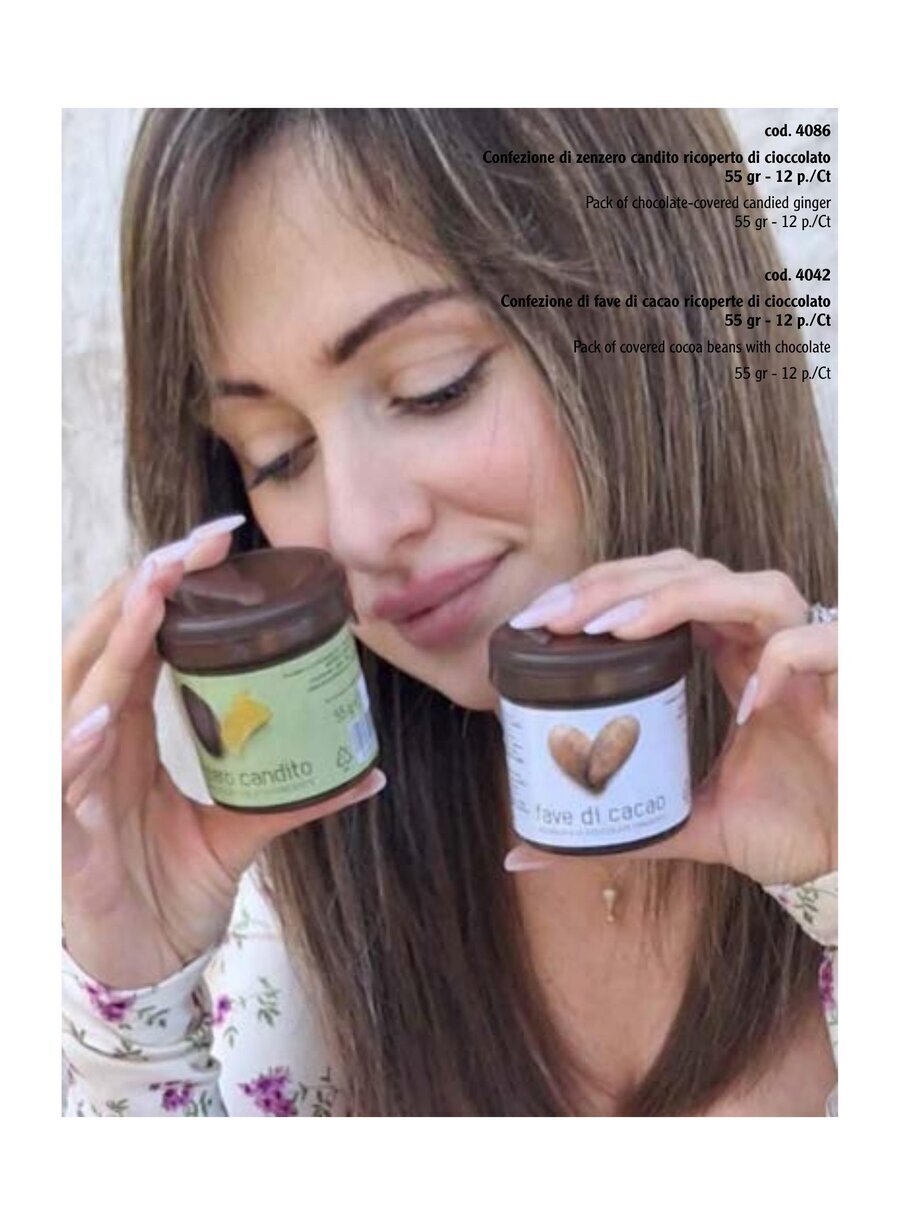 Zenzero Candito e Fave di Cacao Stainer